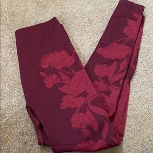 Fabletics rose leggings